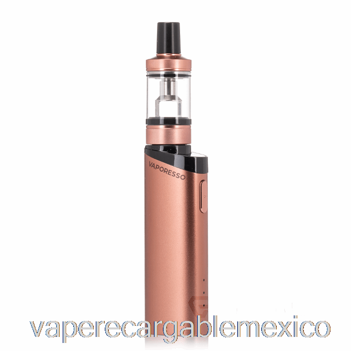 Vape Recargable Vaporesso Gen Fit 20w Kit De Inicio Oro Rosa